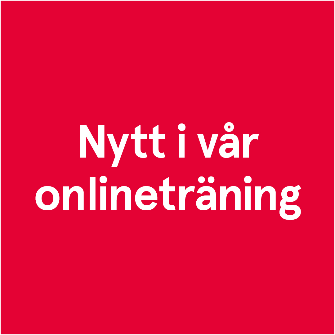 Så får du tillgång till onlineträningen